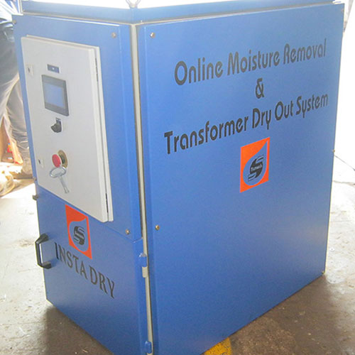 Online Moisture Removal and transformer dry out System